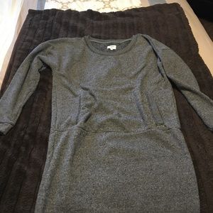 Long Sleeve Sweatshirt Dress